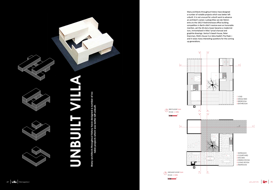 unbuilt villa